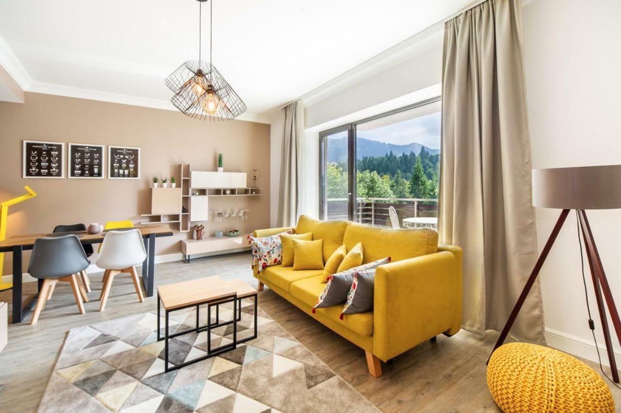 Sarah Deluxe Apartment In Silver Mountain Пояна-Брашов Экстерьер фото